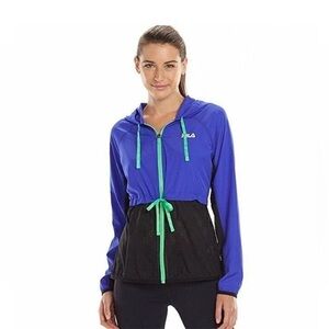 Fila Sport Women's Hoodie Windbreaker Running Jacket